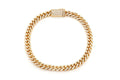 6MM Miami Cuban Diamond Bracelet 14k