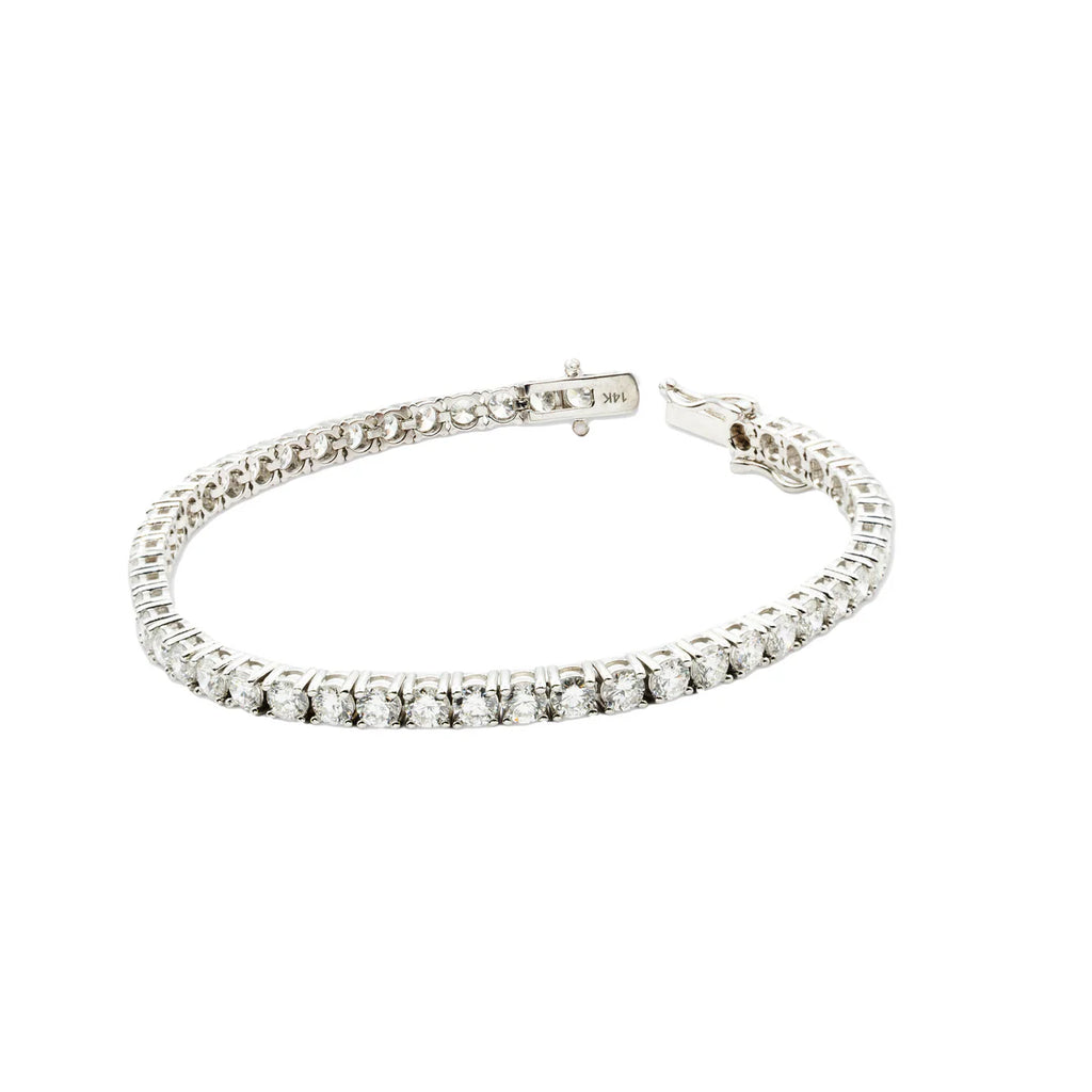 Lab Diamond Tennis Bracelet