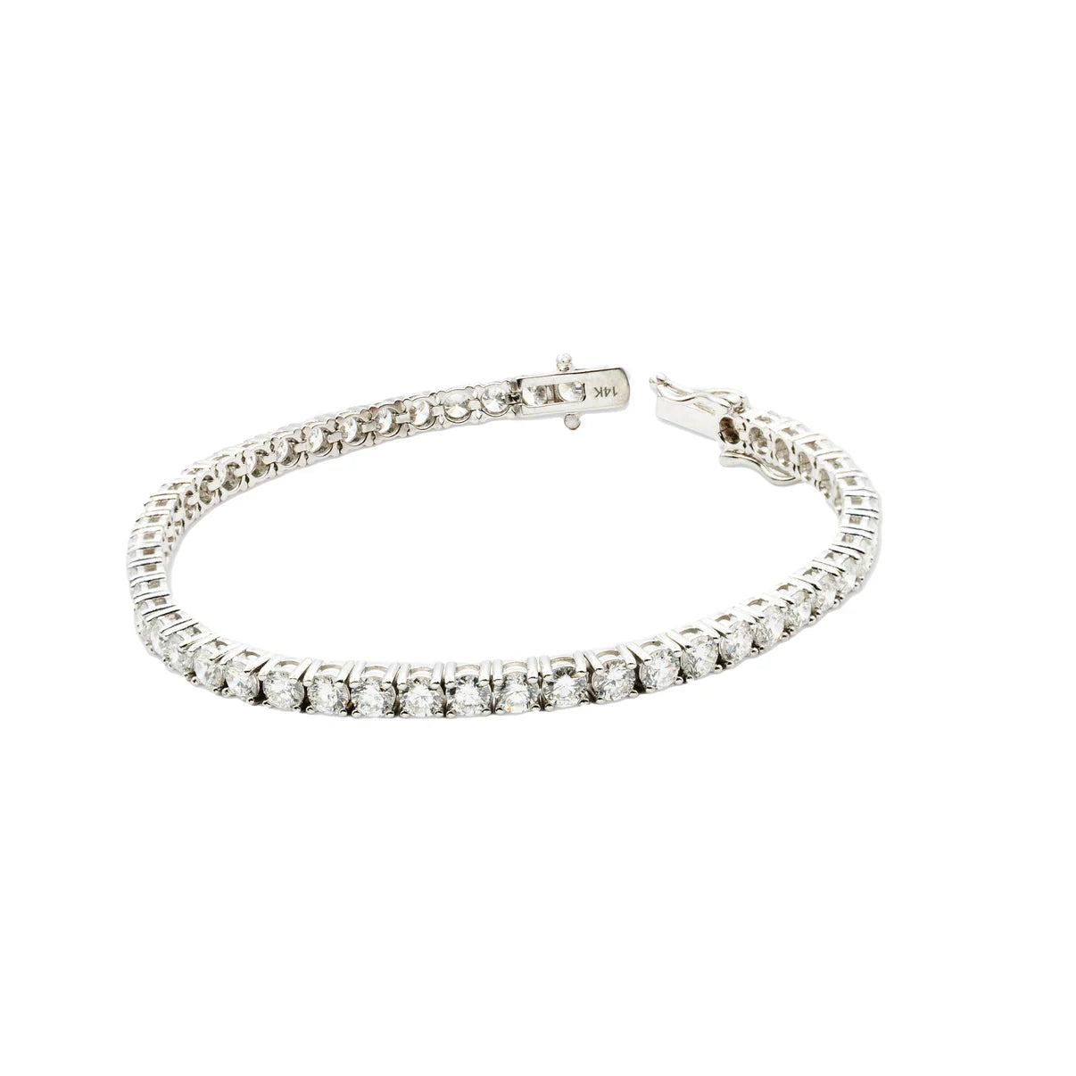 Lab Diamond Tennis Bracelet