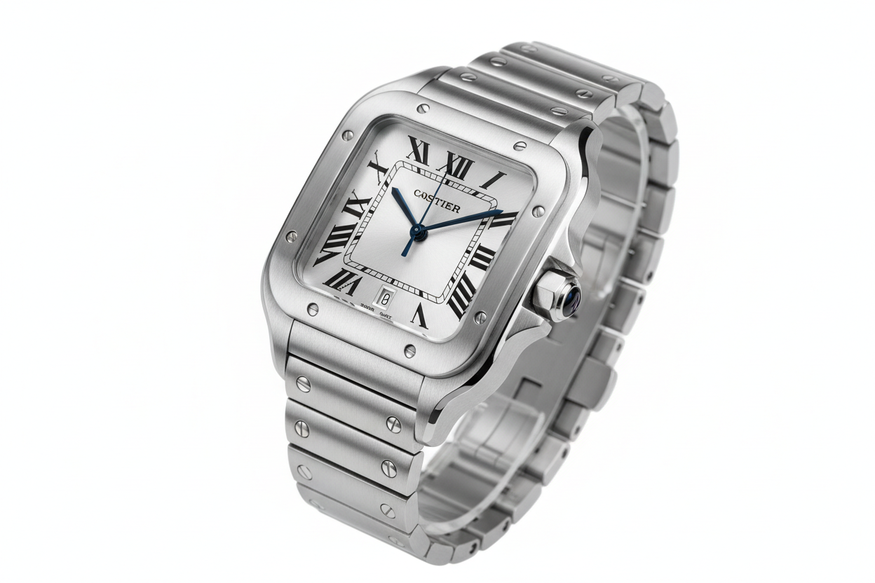 Santos de Cartier 40mm Stainless Steel Watch